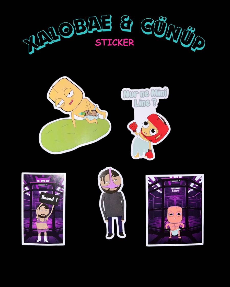 BBT™ Xalobae Sticker|  5er Pack